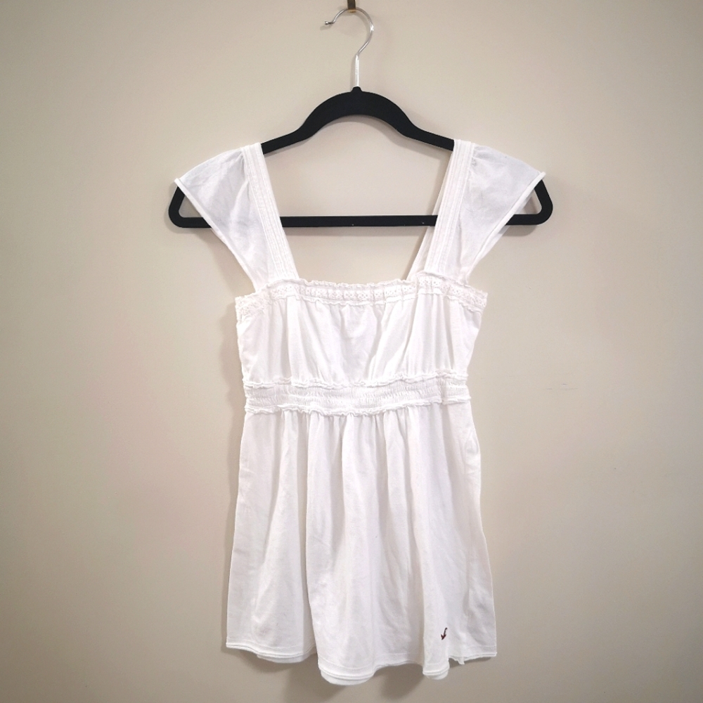 Hollister flowy babydoll top